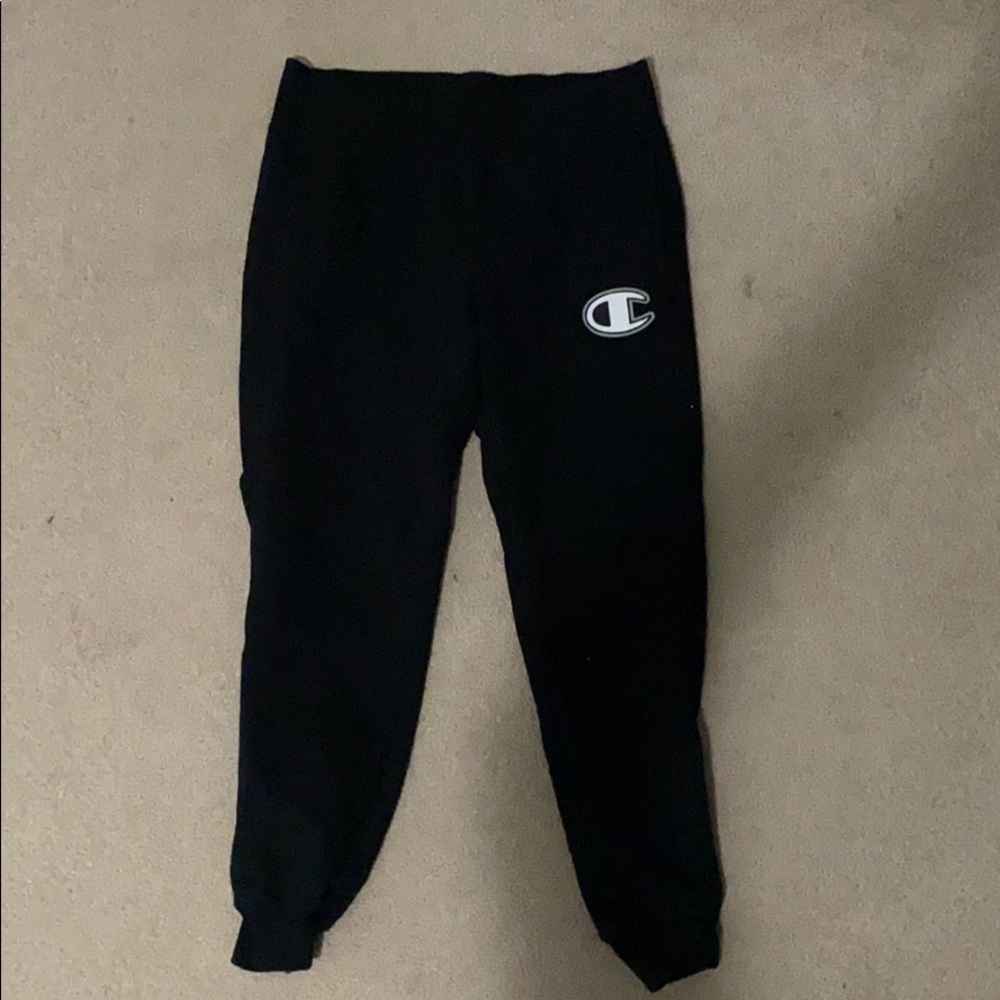 Black Champion Sweatpants